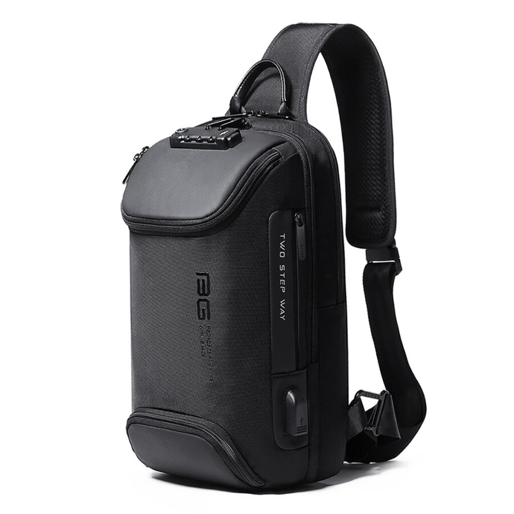 Pechera Crossbody Antirrobo Negro
