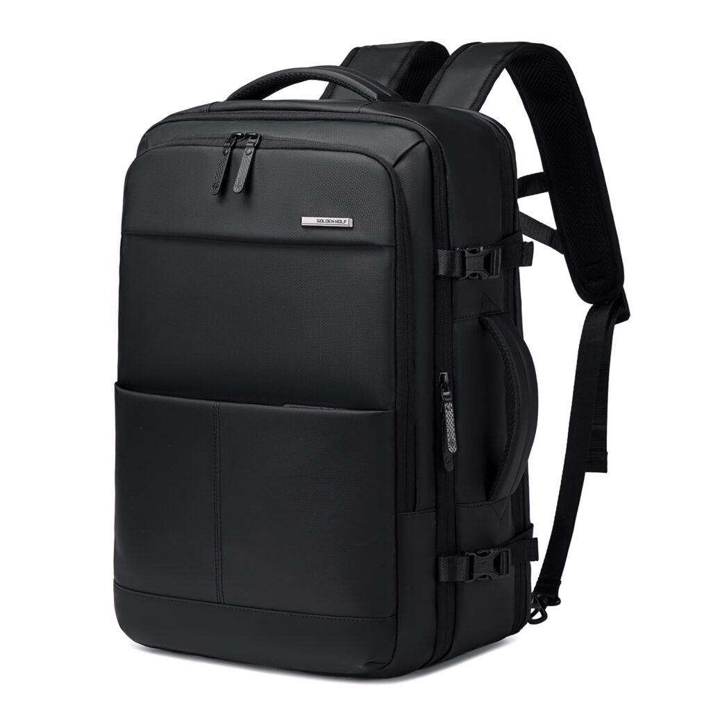Mochila de Viaje Golden Wolf GB00734 Negro